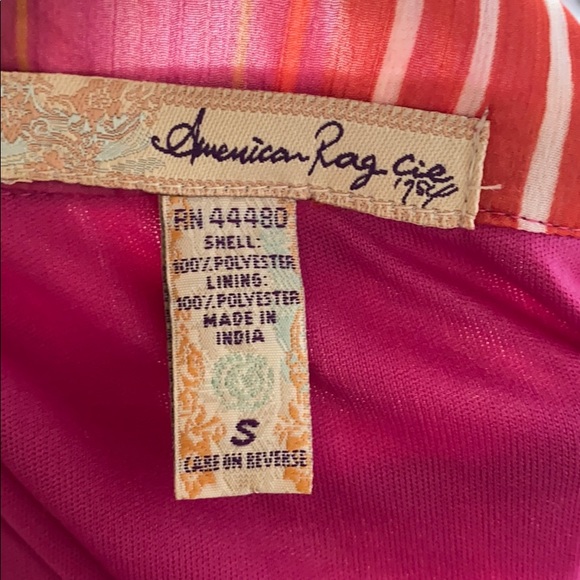 🛑BOGO‼️🆕💗AMERICAN RAG EMPIRE WAIST STRIPED DRESS - Picture 5 of 6